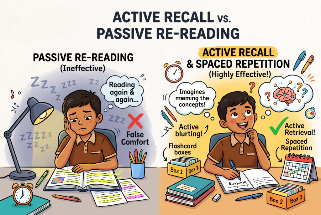 Why Active Recall and Spaced Repetition Works for Exams