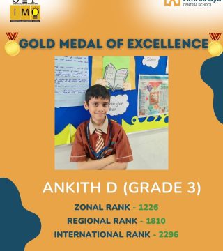 SOF Mathematics Olympiad, winning the Gold Medal of Excellence