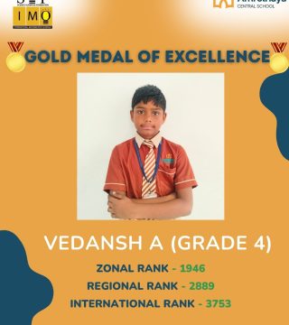 SOF Mathematics Olympiad, winning the Gold Medal of Excellence