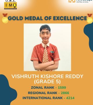SOF Mathematics Olympiad, winning the Gold Medal of Excellence
