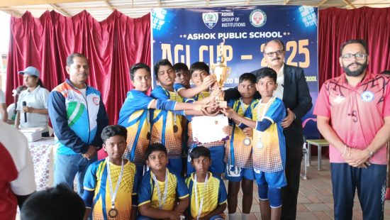 National Laurel for Amruthaya Volleyball Champs